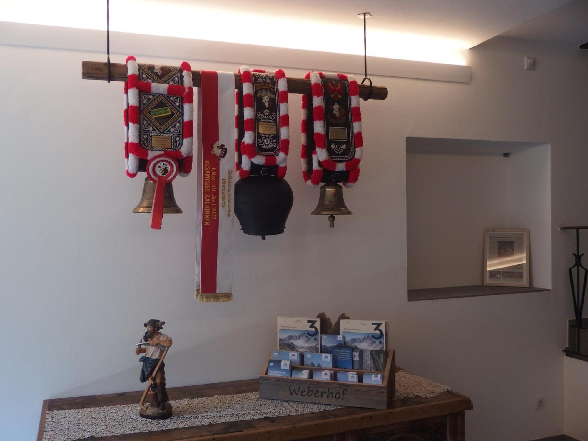Weberhof Toblach Villa Esterno foto
